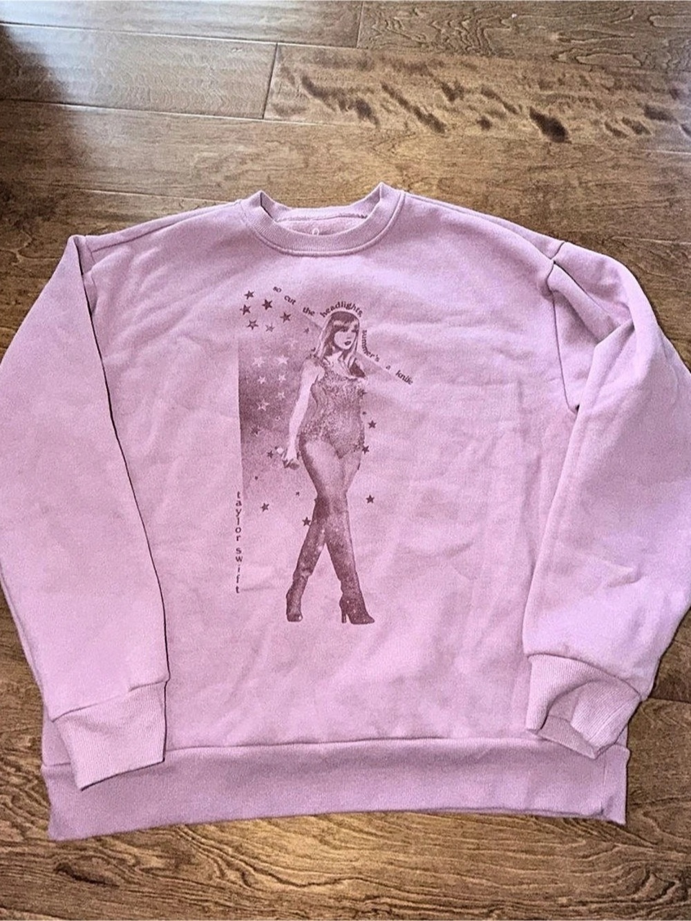 Taylor Swift Official Lover It's A Cruel Summer Crewneck Size Large